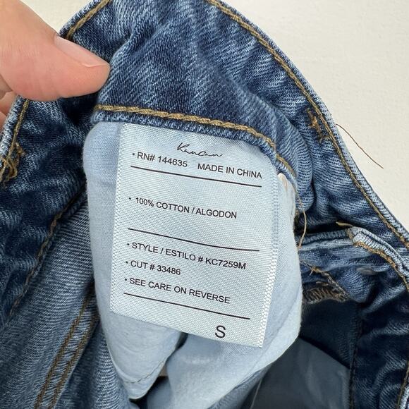 Kancan Women’s Size Small Denim Shorts Distressed # KC7259M Cut Offs - Picture 9 of 10